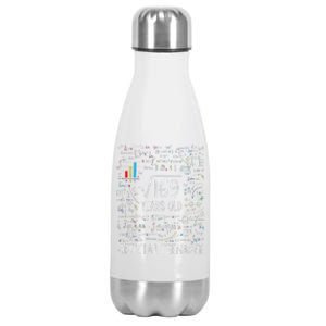 Square Root Of 169 13 Years Old Nager Birthday Stainless Steel Insulated Water Bottle