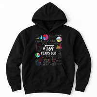 Square Root Of 169 13th Birthday 13 Year Old Math Nerd Hoodie