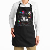 Square Root Of 169 13th Birthday 13 Year Old Math Nerd Apron
