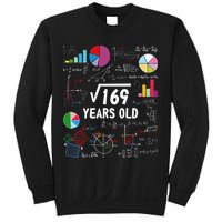 Square Root Of 169 13th Birthday 13 Year Old Math Nerd Sweatshirt