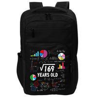 Square Root Of 169 13th Birthday 13 Year Old Math Nerd Impact Tech Backpack