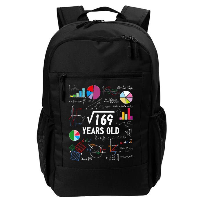 Square Root Of 169 13th Birthday 13 Year Old Math Nerd Backpack