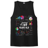 Square Root Of 169 13th Birthday 13 Year Old Math Nerd PosiCharge Competitor Tank