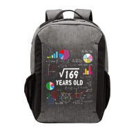 Square Root Of 169 13th Birthday 13 Year Old Math Nerd Vector Backpack
