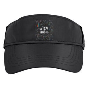 Square Root Of 169 13th Birthday 13 Year Old Gifts Math Bday Adult Drive Performance Visor