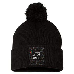 Square Root Of 169 13th Birthday 13 Year Old Gifts Math Bday Pom Pom 12in Knit Beanie