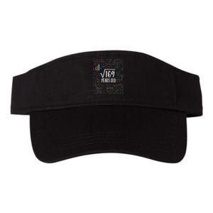 Square Root Of 169 13th Birthday 13 Year Old Gifts Math Bday Valucap Bio-Washed Visor