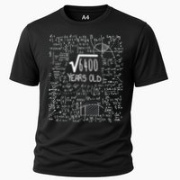 Square Root of 6400: 80 Years Old - 80th Birthday Cooling Performance Crew T-Shirt