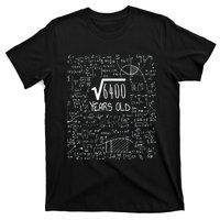 Square Root of 6400: 80 Years Old - 80th Birthday T-Shirt