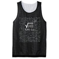 Square Root of 6400: 80 Years Old - 80th Birthday Mesh Reversible Basketball Jersey Tank