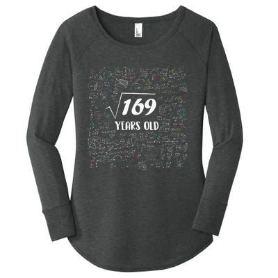 Square Root Of 3025 Bday Math 55th Birthday 55 Years Old Women's Perfect Tri Tunic Long Sleeve Shirt