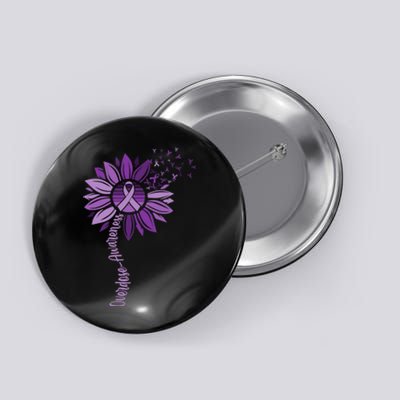 Sunflower Ribbons Overdose Awareness Button