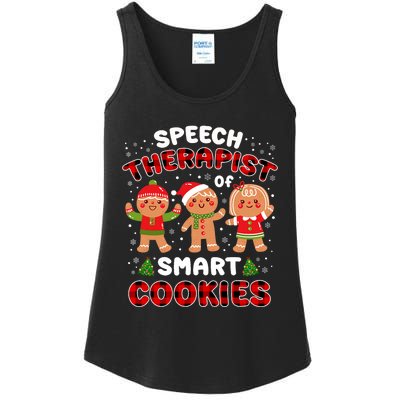 Speech Rapist Of Smart Cookies Buffalo Plaid Christmas Ladies Essential Tank