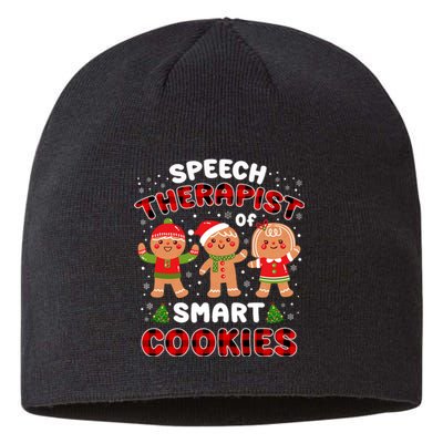 Speech Rapist Of Smart Cookies Buffalo Plaid Christmas Sustainable Beanie