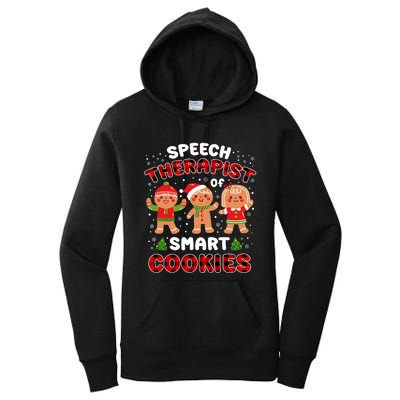 Speech Rapist Of Smart Cookies Buffalo Plaid Christmas Women's Pullover Hoodie