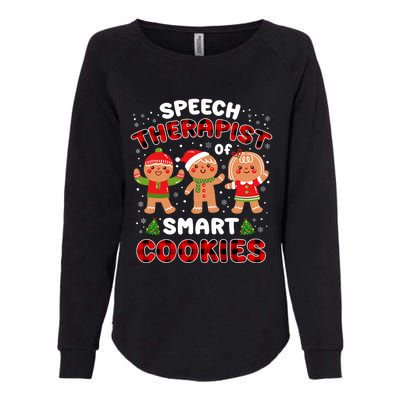 Speech Rapist Of Smart Cookies Buffalo Plaid Christmas Womens California Wash Sweatshirt