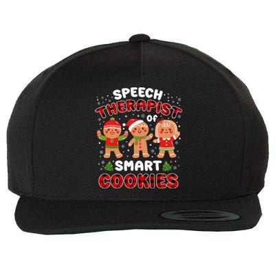 Speech Rapist Of Smart Cookies Buffalo Plaid Christmas Wool Snapback Cap