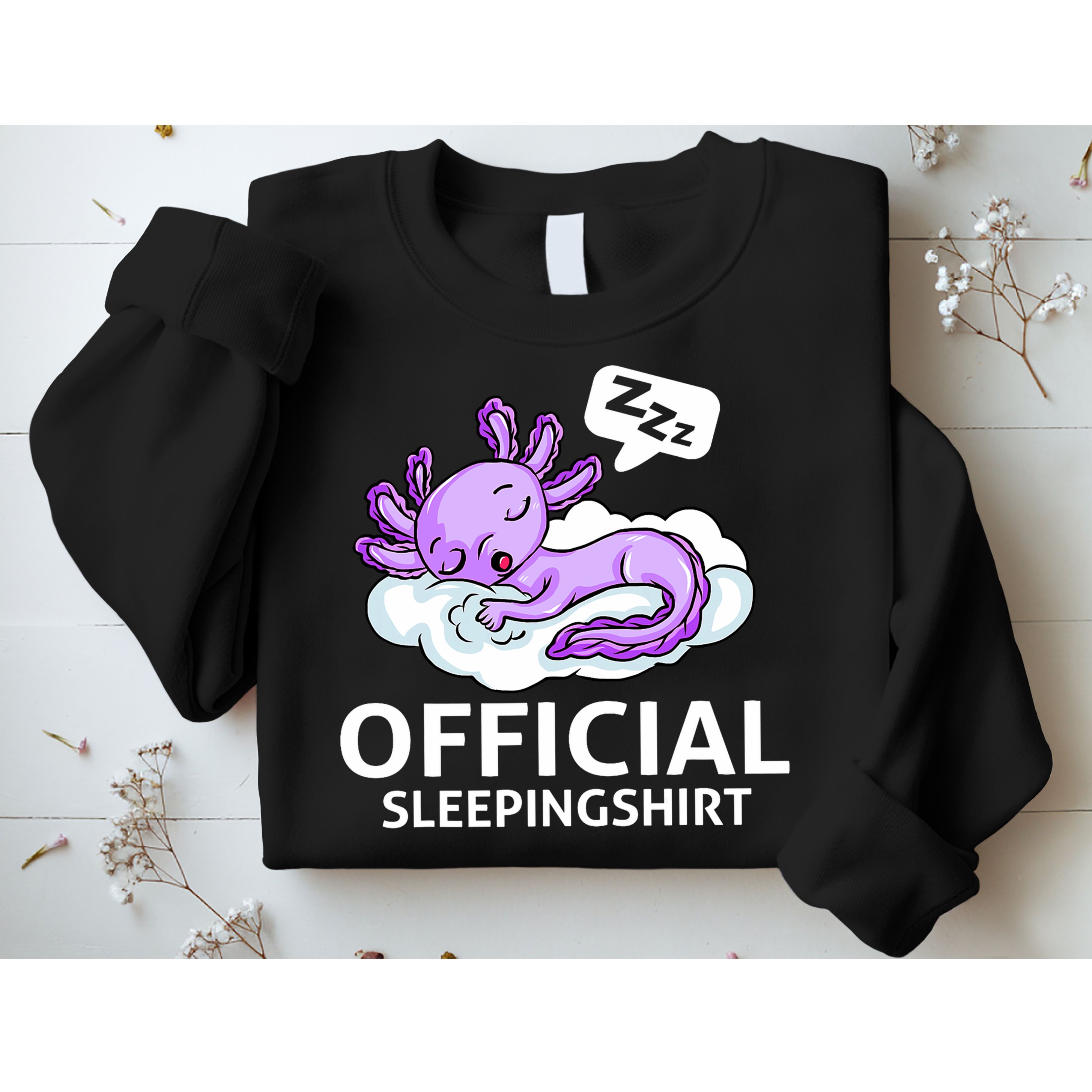 Sleepolotl Relaxolotl Offic.ial Sleepingclothes Axolotl O.fficial Sleeping Outfit Pyjamas Amazon Sweatshirt