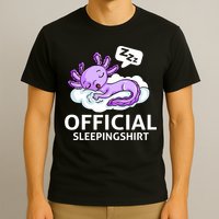 Sleepolotl Relaxolotl Offic.ial Sleepingclothes Axolotl O.fficial Sleeping Outfit Pyjamas Amazon T-Shirt