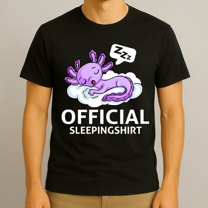 Sleepolotl Relaxolotl Offic.ial Sleepingclothes Axolotl O.fficial Sleeping Outfit Pyjamas Amazon T-Shirt