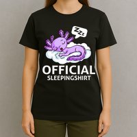 Sleepolotl Relaxolotl Offic.ial Sleepingclothes Axolotl O.fficial Sleeping Outfit Pyjamas Amazon T-Shirt