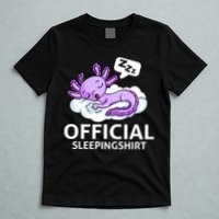 Sleepolotl Relaxolotl Offic.ial Sleepingclothes Axolotl O.fficial Sleeping Outfit Pyjamas Amazon T-Shirt