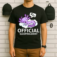 Sleepolotl Relaxolotl Offic.ial Sleepingclothes Axolotl O.fficial Sleeping Outfit Pyjamas Amazon T-Shirt