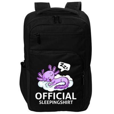 Sleepolotl Relaxolotl Offic.ial Sleepingclothes Axolotl O.fficial Sleeping Outfit Pyjamas Amazon Impact Tech Backpack