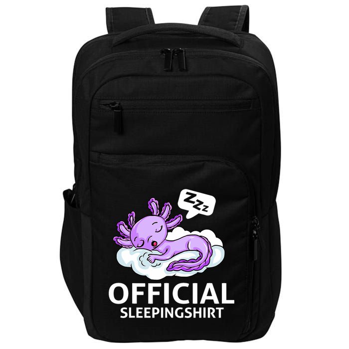 Sleepolotl Relaxolotl Offic.ial Sleepingclothes Axolotl O.fficial Sleeping Outfit Pyjamas Amazon Impact Tech Backpack