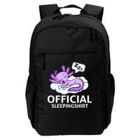 Sleepolotl Relaxolotl Offic.ial Sleepingclothes Axolotl O.fficial Sleeping Outfit Pyjamas Amazon Backpack
