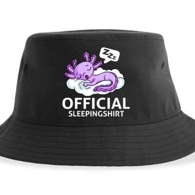 Sleepolotl Relaxolotl Offic.ial Sleepingclothes Axolotl O.fficial Sleeping Outfit Pyjamas Amazon Sustainable Bucket Hat