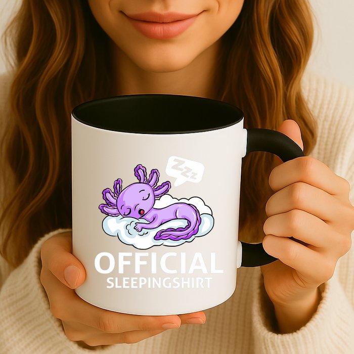 Sleepolotl Relaxolotl Offic.ial Sleepingclothes Axolotl O.fficial Sleeping Outfit Pyjamas Amazon Mug