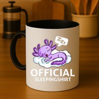 Sleepolotl Relaxolotl Offic.ial Sleepingclothes Axolotl O.fficial Sleeping Outfit Pyjamas Amazon Mug