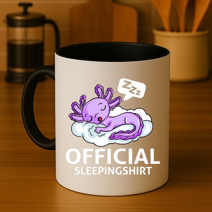 Sleepolotl Relaxolotl Offic.ial Sleepingclothes Axolotl O.fficial Sleeping Outfit Pyjamas Amazon Mug