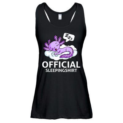 Sleepolotl Relaxolotl Offic.ial Sleepingclothes Axolotl O.fficial Sleeping Outfit Pyjamas Amazon Ladies Essential Flowy Tank