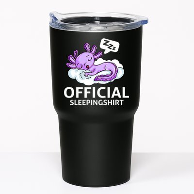 Sleepolotl Relaxolotl Offic.ial Sleepingclothes Axolotl O.fficial Sleeping Outfit Pyjamas Amazon Tumbler