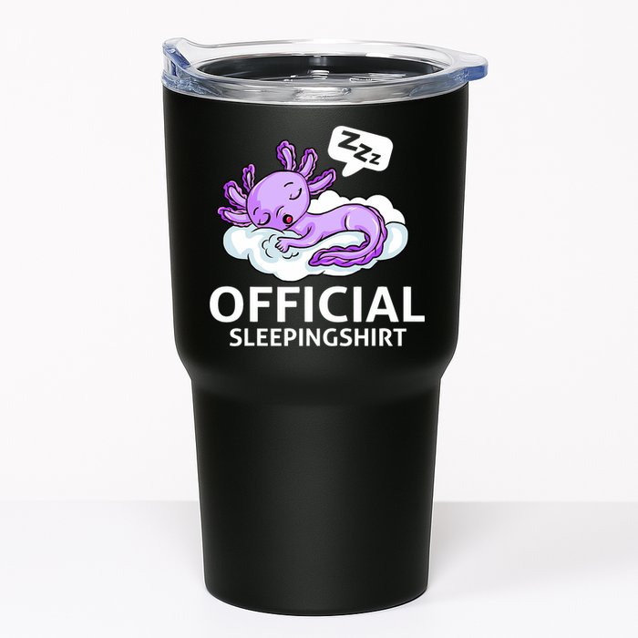 Sleepolotl Relaxolotl Offic.ial Sleepingclothes Axolotl O.fficial Sleeping Outfit Pyjamas Amazon Tumbler