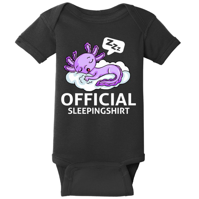 Sleepolotl Relaxolotl Offic.ial Sleepingclothes Axolotl O.fficial Sleeping Outfit Pyjamas Amazon Baby Bodysuit
