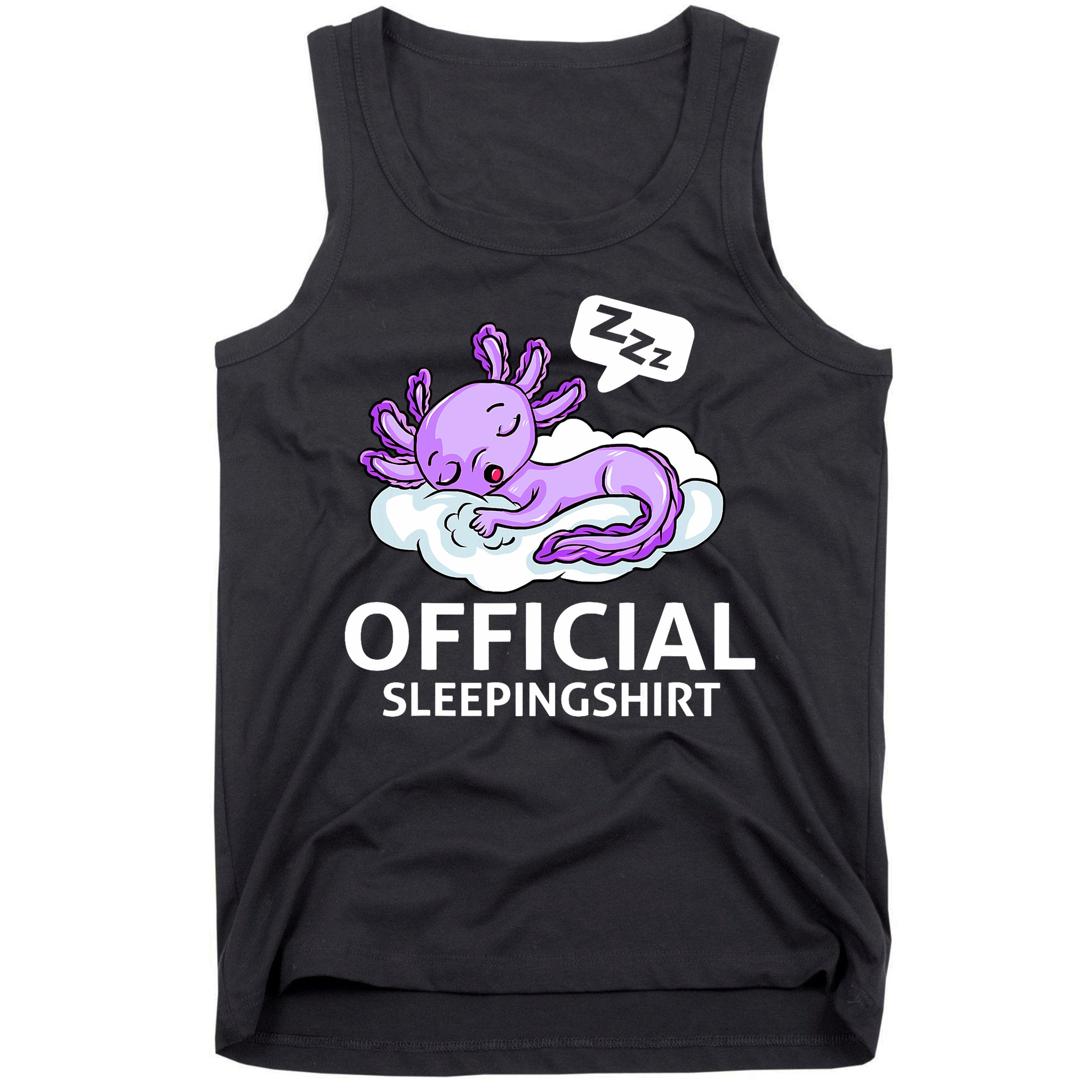 Sleepolotl Relaxolotl Offic.ial Sleepingclothes Axolotl O.fficial Sleeping Outfit Pyjamas Amazon Tank Top