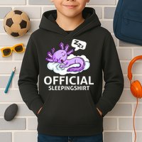 Sleepolotl Relaxolotl Offic.ial Sleepingclothes Axolotl O.fficial Sleeping Outfit Pyjamas Amazon Kids Hoodie