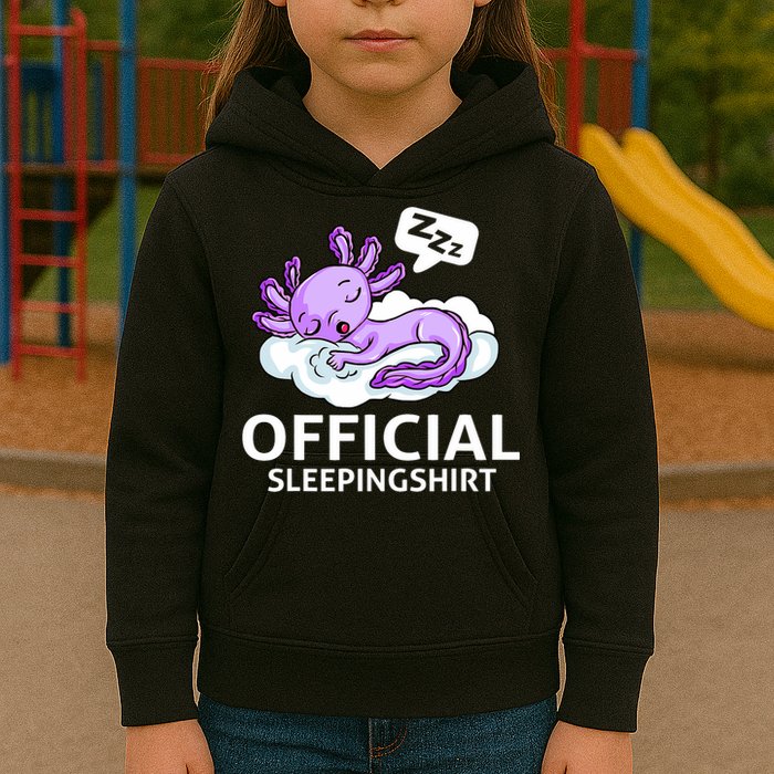 Sleepolotl Relaxolotl Offic.ial Sleepingclothes Axolotl O.fficial Sleeping Outfit Pyjamas Amazon Kids Hoodie