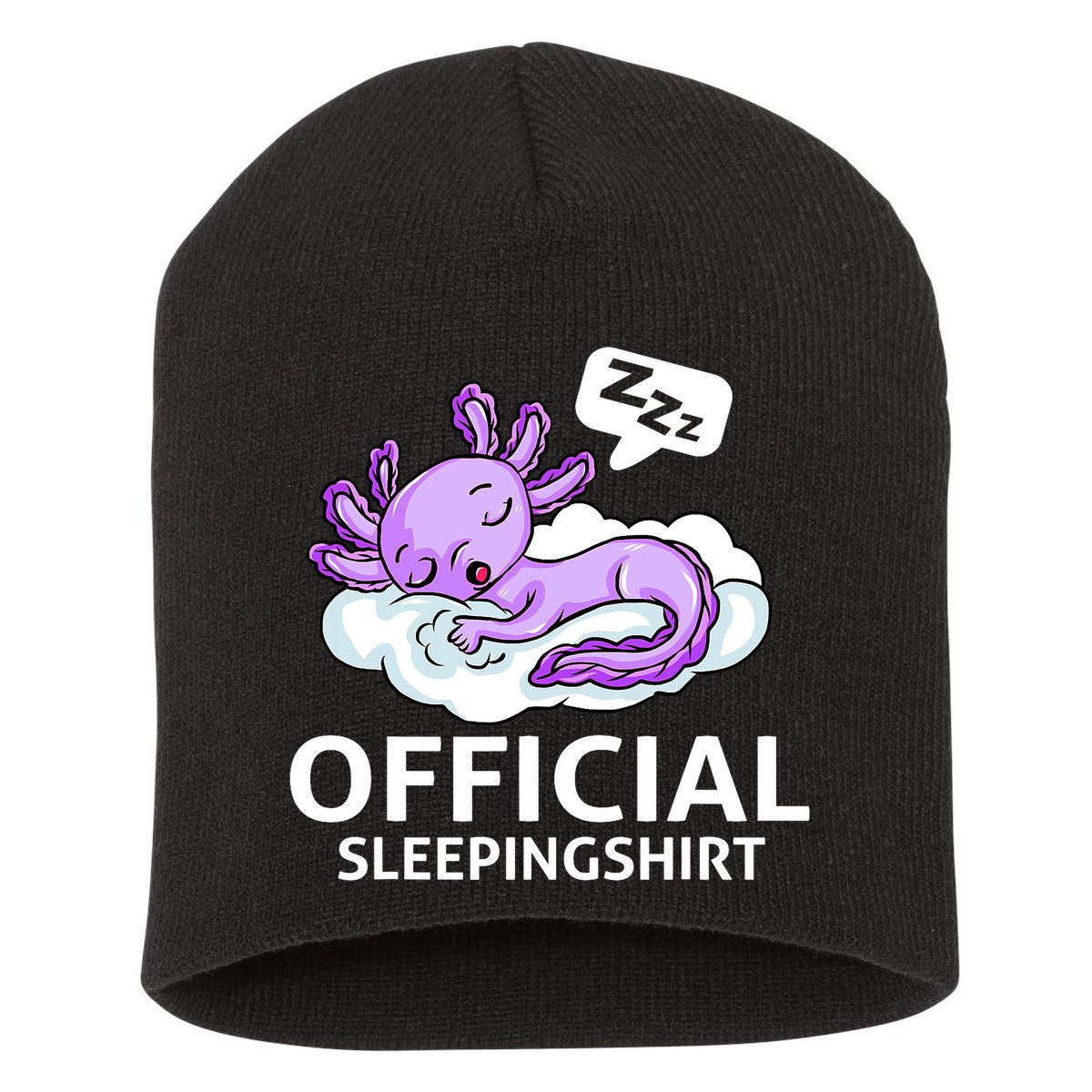 Sleepolotl Relaxolotl Offic.ial Sleepingclothes Axolotl O.fficial Sleeping Outfit Pyjamas Amazon Short Acrylic Beanie