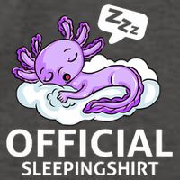 Sleepolotl Relaxolotl Offic.ial Sleepingclothes Axolotl O.fficial Sleeping Outfit Pyjamas Amazon Vector Backpack