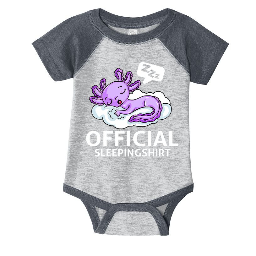 Sleepolotl Relaxolotl Offic.ial Sleepingclothes Axolotl O.fficial Sleeping Outfit Pyjamas Amazon Infant Baby Jersey Bodysuit