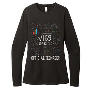 Square Root Of 169 13 Years Old Nager Birthday Womens CVC Long Sleeve Shirt