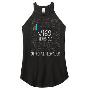 Square Root Of 169 13 Years Old Nager Birthday Women's Perfect Tri Rocker Tank