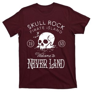 Skull Rock Pirate Island Never Land T-Shirt