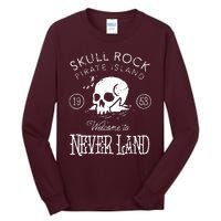 Skull Rock Pirate Island Never Land Tall Long Sleeve T-Shirt