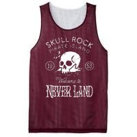 Skull Rock Pirate Island Never Land Mesh Reversible Basketball Jersey Tank