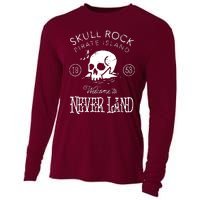 Skull Rock Pirate Island Never Land Cooling Performance Long Sleeve Crew